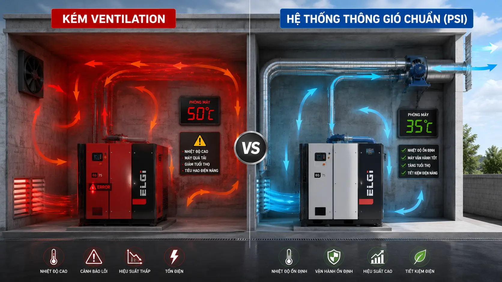 So sánh Ventilation