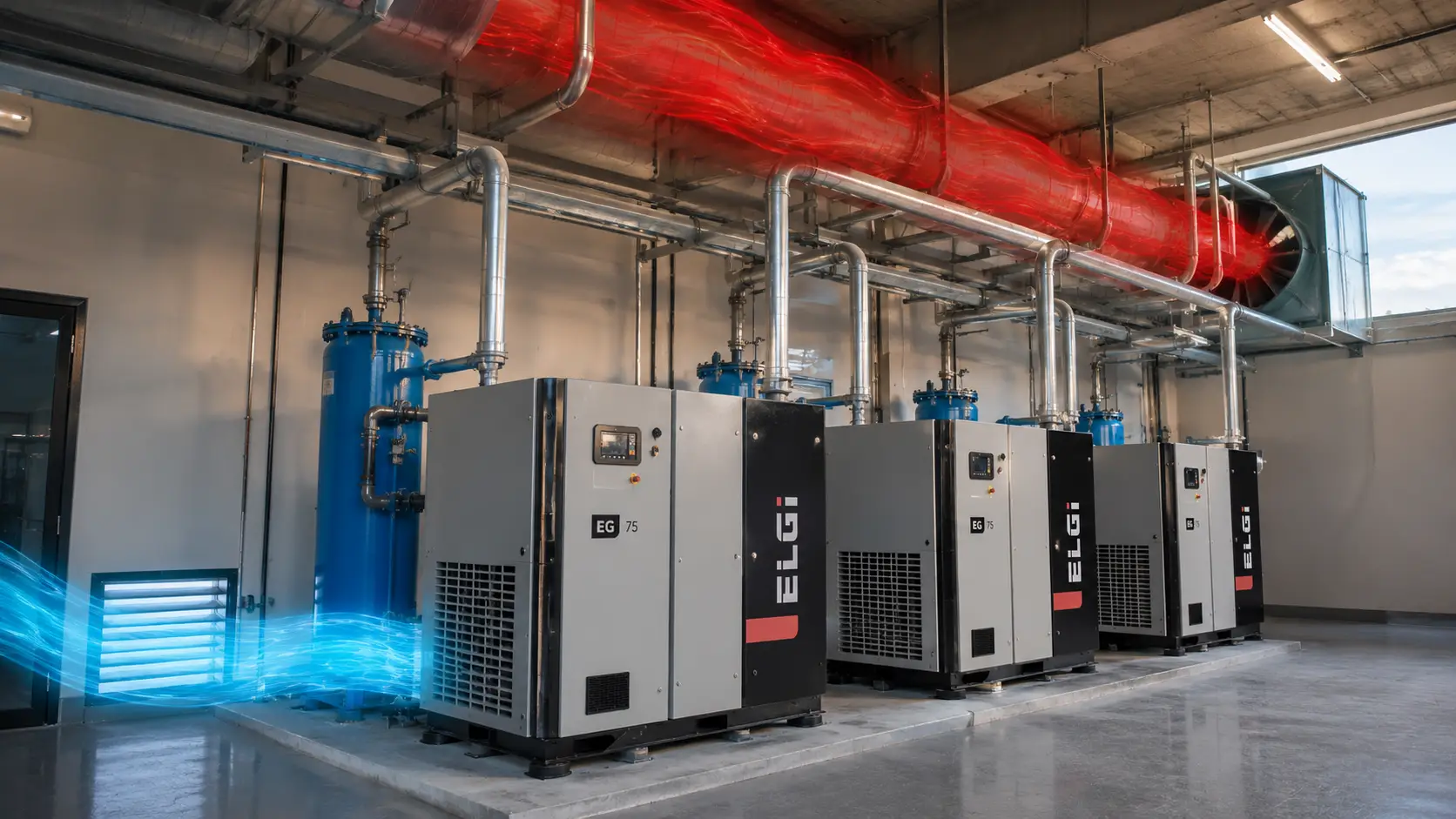 Tiêu chuẩn Thiết kế và Lắp đặt Phòng Máy nén khí