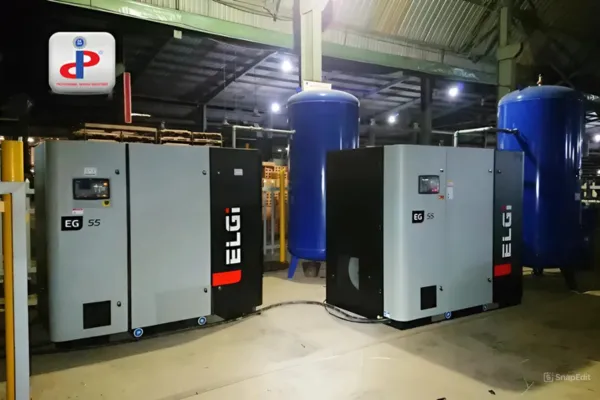 Dự án máy nén khí trục vít nhập khẩu - Nhà máy gạch Quảng Ninh