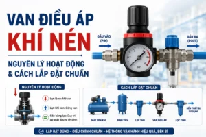 van điều áp máy nén khí